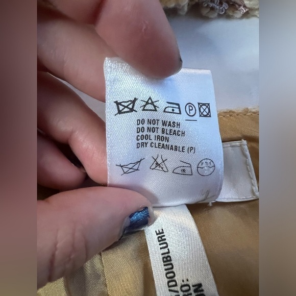 Escada Tan Tweed Blazer and Skirt Set Medium - Picture 14 of 16